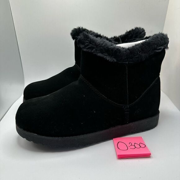 CUSHIONAIRE Cozy Boot 8 BLACK - Picture 3 of 7